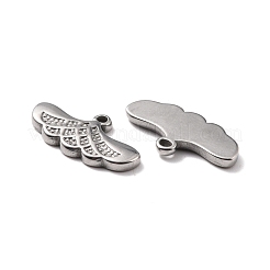 304 Stainless Steel Pendants Cabochon Settings for Enamel&nbsp;STAS-B024-16P