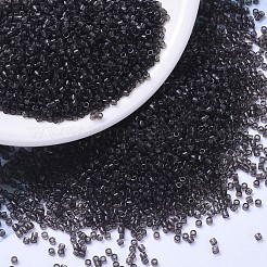 MIYUKIデリカビーズ  シリンダー  日本製シードビーズ  11/0  （db1319)は透明な木炭を染めた  1.3x1.6mm  穴：0.8mm  約2000PCS /ボトル  10 G /ボトル&nbsp;SEED-JP0008-DB1319