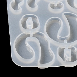 DIY Silicone Irregular Shape Pendant Molds&nbsp;DIY-M047-01A