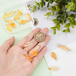 16Pcs Natural Citrine Pendants&nbsp;FIND-FG0001-59