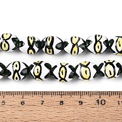 Handmade Porcelain Ceramic Beads Strands&nbsp;PORC-T135-07B