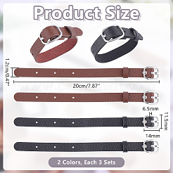 PU Leather Luggage Tag Straps&nbsp;FIND-AR0006-90A