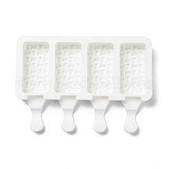 Food Grade DIY Rectangle Ice-cream Silicone Molds&nbsp;LS-DIY-D062-05B