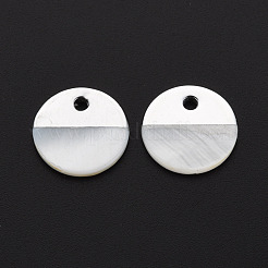 Natural Freshwater Shell Charms&nbsp;SHEL-T018-32B