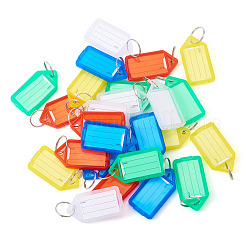 25Pcs 5 Colors Plastic Key Tags&nbsp;FIND-TA0005-69