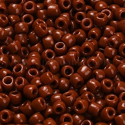 トーホー 6/0ラウンドビーズ  日本製シードビーズ  （46l）不透明なテラコッタ  4mm  穴：1.5mm  約840個/50g&nbsp;SEED-XTR06-0046L