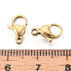 304 Stainless Steel Lobster Claw Clasps&nbsp;STAS-T065-11mm-34G