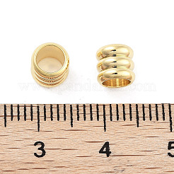 Brass European Beads&nbsp;KK-M288-06G