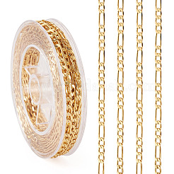 Brass Figaro Chains&nbsp;CHC-TAC0009-08G