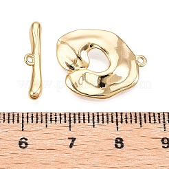 Brass Toggle Clasps&nbsp;KK-N254-148G
