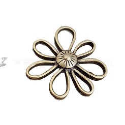 Flower Alloy Pendant Necklaces&nbsp;FS-WGFB110-01