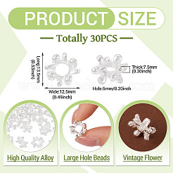 Alloy European Beads&nbsp;FIND-TAC0027-39S