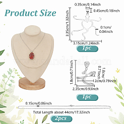 DIY Necklace Making Kits&nbsp;DIY-NB0013-84A