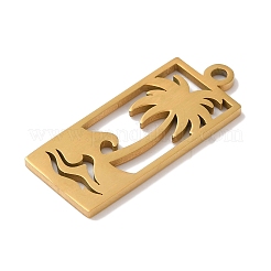 304 Stainless Steel Pendants&nbsp;STAS-U010-15G