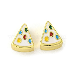Rack Plating Brass Enamel Beads&nbsp;KK-A200-05G