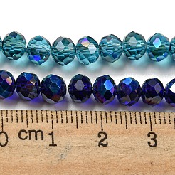 Electroplate Glass Beads Strands&nbsp;EGLA-A034-T6mm-I