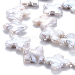 Natural Keshi Pearl Beads Strands&nbsp;PEAR-S020-S01