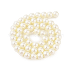 Eco-Friendly Glass Pearl Beads&nbsp;HY-J002-8mm-HX065
