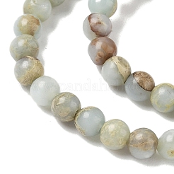 Natural Shoushan Stone Beads Strands&nbsp;G-B155-A01-4mm