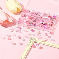 240Pcs 6 Styles Transparent Acrylic Beads Sets&nbsp;OACR-FS0001-97