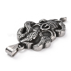 304 Stainless Steel Big Pendants&nbsp;X-STAS-A083-13AS