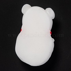 Christmas Theme Bear Shape Stress Toy&nbsp;AJEW-P085-03