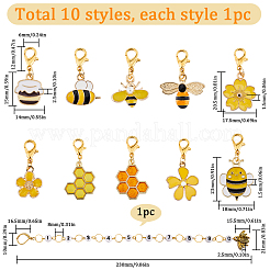 Bee & Honeycomb Theme DIY Knitting Tools&nbsp;HJEW-SC00023