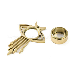 Ion Plating(IP) 304 Stainless Stee Locket Big Pendants&nbsp;STAS-S132-12G-02