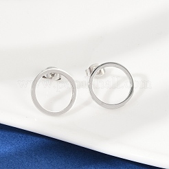 304 Stainless Steel Stud Earrings&nbsp;EJEW-Z089-01P