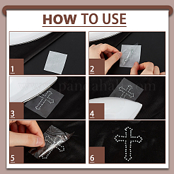Glass Hotfix Crystal Rhinestone&nbsp;DIY-WH0349-327A