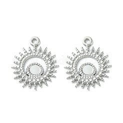 Non-Tarnish 304 Stainless Steel Pendant Cabochon Settings&nbsp;STAS-L269-050P