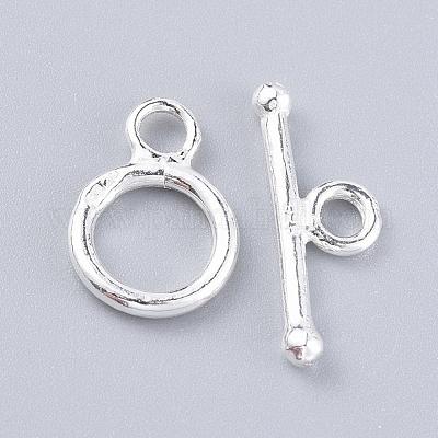 925 Sterling Silver Toggle Clasps&nbsp;STER-K167-078S-1