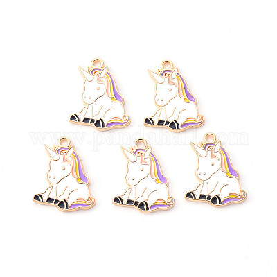 Alloy Enamel Pendants&nbsp;ENAM-R058-07-1
