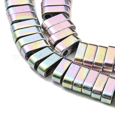 Electroplated Non-magnetic Synthetic Hematite Beads Strands&nbsp;G-C106-B02-04A-1