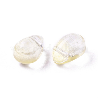 Transparent Glass Charms&nbsp;GLAA-L027-L02-1