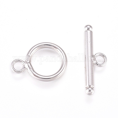 Brass Toggle Clasps&nbsp;KK-L189-23-1