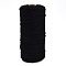 Cotton String Threads, Macrame Cord, Decorative String Threads, for DIY Crafts, Gift Wrapping and Jewelry Making, Black, 3mm, about 109.36 Yards(100m)/Roll.