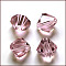 Imitation Austrian Crystal Beads, Grade AAA, K9 Glass, Faceted, Bicone, Violet, 3x3mm, Hole: 0.7~0.9mm