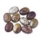 Natural Polychrome Jasper/Picasso Stone/Picasso Jasper Cabochons, Oval, 25x18x7~10mm.