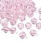 K9 Glass, Imitation Austrian Crystal Beads, Grade AAA, Faceted, Round, Pink, 10mm, Hole: 0.9~1mm