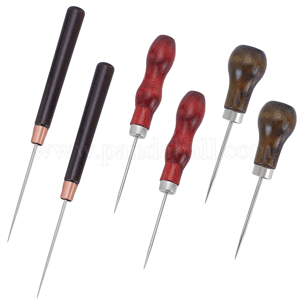 Wholesale 6Pcs 3 Styles Stainless Steel Bead Awls - Pandahall.com