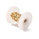 Rack Plating Brass Oval & Shell Link Chains&nbsp;CHC-I040-13G-4