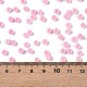 ガラスシードビーズ  セイロン  ラウンド  ピンク  6/0  4mm  穴：1.5mm  約4500個/ポンド&nbsp;SEED-A011-4mm-145-4