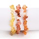 Chips Natural Mixed Stone Stretch Bracelets&nbsp;BJEW-JB05644-2