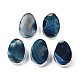 Natural Agate Slide Charms&nbsp;G-S359-382-1