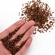 ガラス竹ビーズ  銀並ぶ  ダークチソウ  1.8~2.2x1.8~2mm  穴：0.8~0.9mm  約15000個/ポンド&nbsp;SEED-S032-08A-53-5
