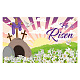 Polyester Hanging Banner Sign&nbsp;AJEW-WH0190-057-2