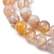 Natural Cherry Blossom Agate Beads Strands&nbsp;G-O166-02-8mm-01-4