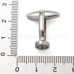 304 Stainless Steel Metal Buttons&nbsp;STAS-M084-12G-01