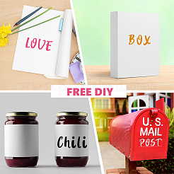 12 Colors PVC Self-Adhesive Label Stickers&nbsp;DIY-CP0011-36